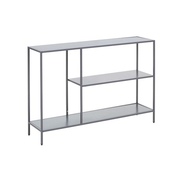 Сива стоманена конзолна маса 30x120 cm Acero – Premier Housewares