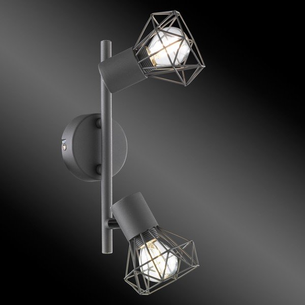 Черен прожектор 8x25 cm Ran – Fischer & Honsel-image-2