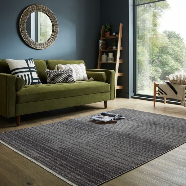 Тъмносив килим 120x160 cm Camino – Flair Rugs-image-1