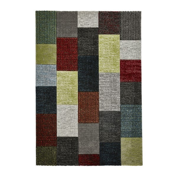 Пъстър килим с правоъгълна шарка Бруклин, 160 x 220 cm - Think Rugs