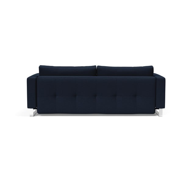 Тъмносин разтегателен диван Mixed Dance Blue, 115 x 230 cm Cassius - Innovation-image-4