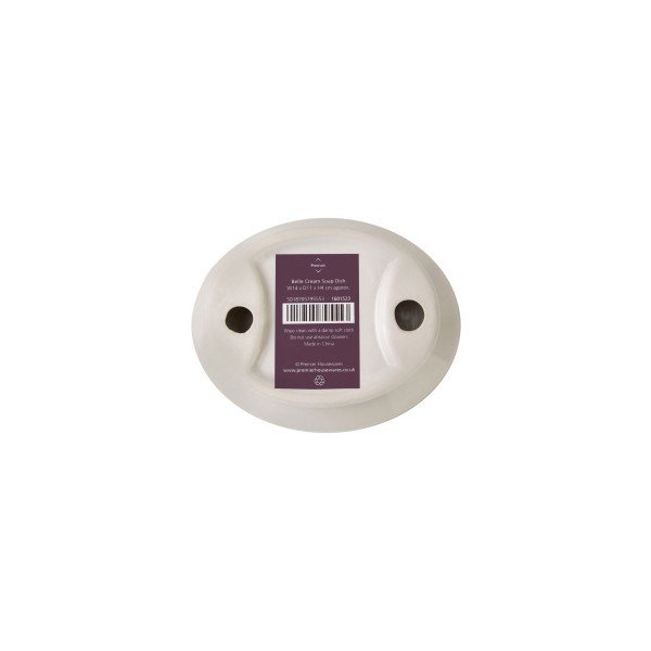 Кремав сапунник, изработен от фаянс Belle - Premier Housewares-image-4