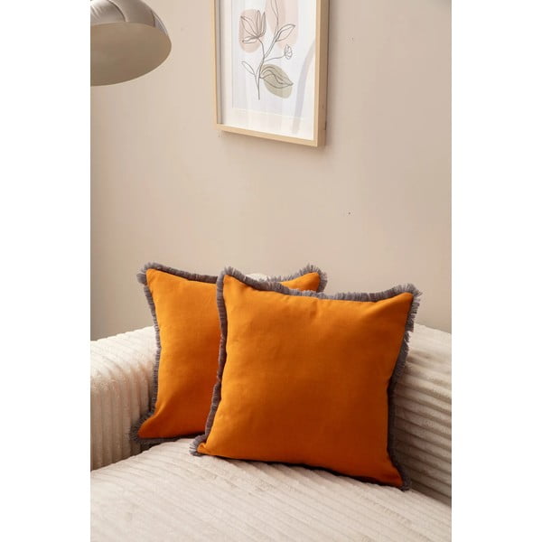 Калъфки за възглавници в комплект от 2 бр. 43x43 cm Sacakli – Mioli Decor-image-2