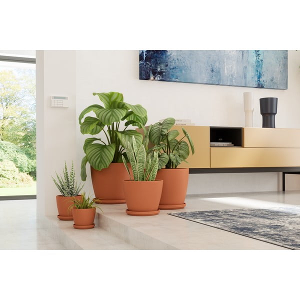 Теракотена чинийка за под саксия ø 17 cm – Artevasi-image-4