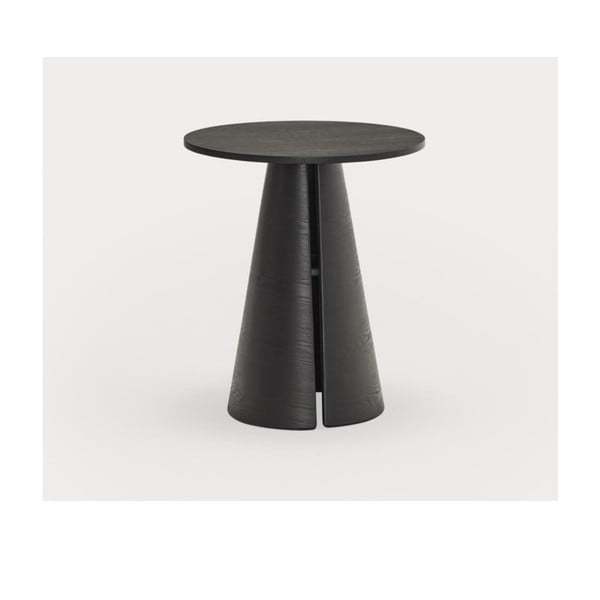 Кръгла маса за хранене с плот от ясенова дървесина ø 65 cm Cep - Teulat-image-4