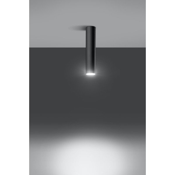 Черно таванно осветително тяло Castro - Sollux-image-3