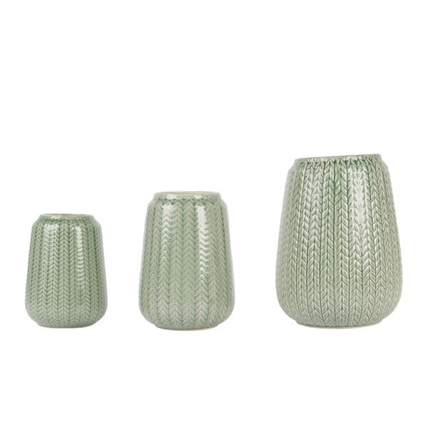 Malá zelená váza ETH Knitted-image-3