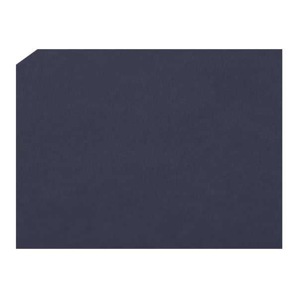 Tmavě modrý otoman Mazzini Sofas Ancona, 160 x 47 cm-image-2