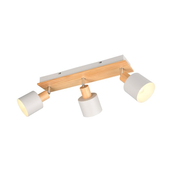 Прожектор в бял и естествен цвят ø 9 cm Shanti – Trio-image-1