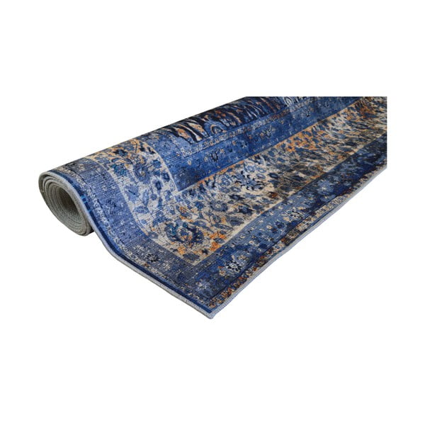 Синьо-сив килим , 160 x 230 cm Tabriz - Floorita-image-4