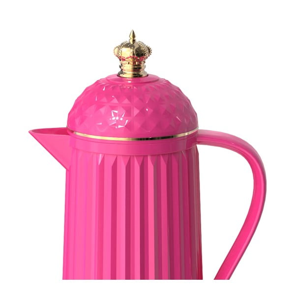 Розов термос 920 ml Crown  – PT LIVING-image-2