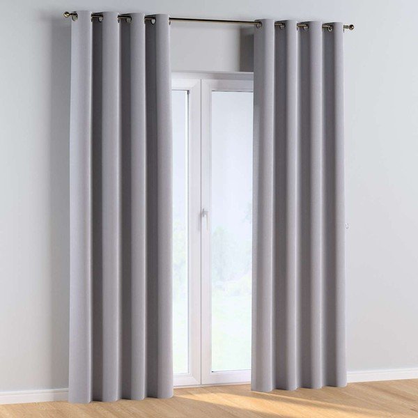 Сива завеса 260x130 cm Posh Velvet - Yellow Tipi-image-1