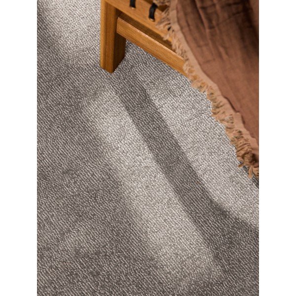 Сив ръчно изработен кръгъл килим със смес от вълна ø 160 cm Kari Organic – Villeroy&Boch-image-3