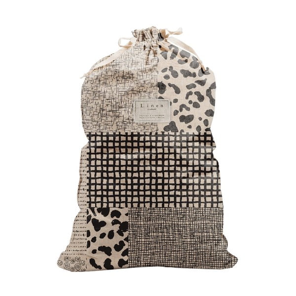Ленена чанта за пране Чанта , височина 75 cm Leopard - Really Nice Things