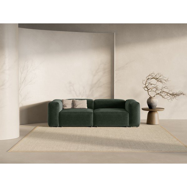 Зелен диван 264 cm Bergamo – Cosmopolitan Design-image-1