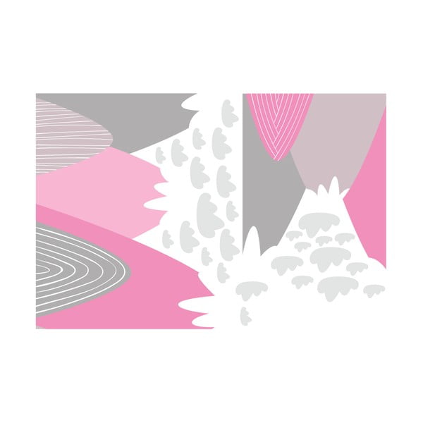 Стикер за стена Скандинавски гигантски планини Elika - Ambiance-image-2