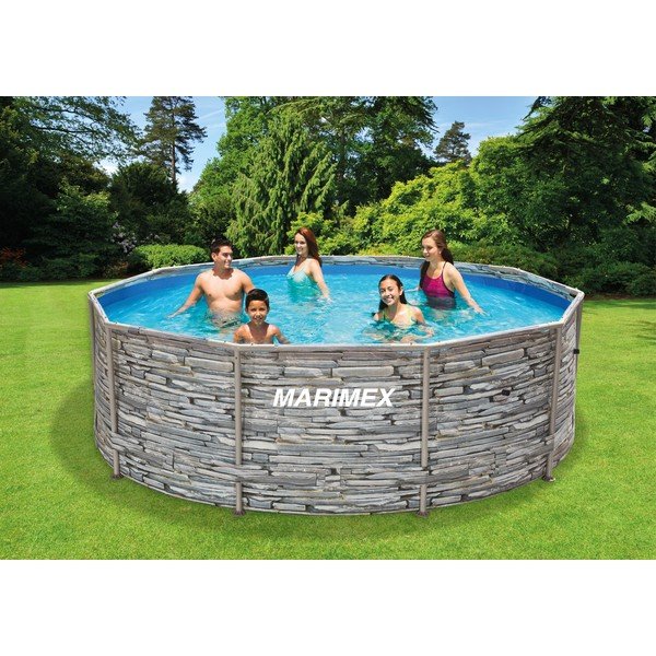 Басейн със солидна конструкция ø 305 cm дълбочина 91 cm Florida – Marimex-image-1