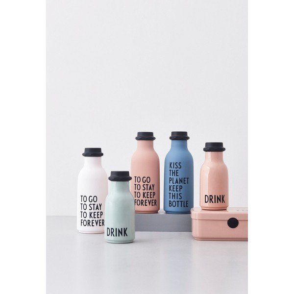 Розово бебешко шише , 330 мл Drink - Design Letters-image-4