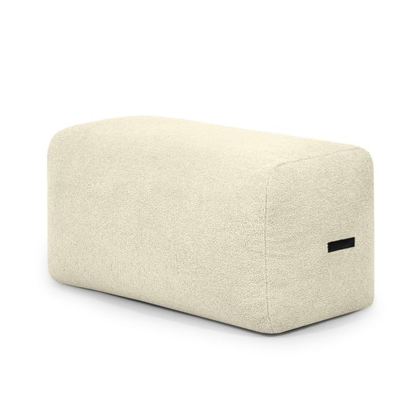 Кремав пуф от букле Plus 100 Lounge – SLOWDOWN