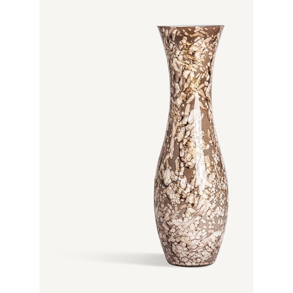 Висока ваза от кафяво стъкло Giulia - Burkina