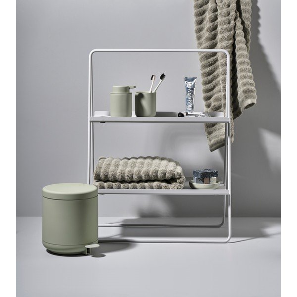 Сива стоманена стояща етажерка Soft Grey A-Table - Zone-image-4