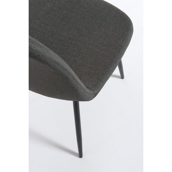 Комплект от 2 тъмно сиви трапезни стола Lissy - Bonami Essentials-image-4