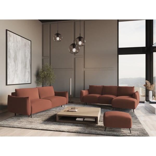 Розов ъглов диван Malie – Makamii-image-1