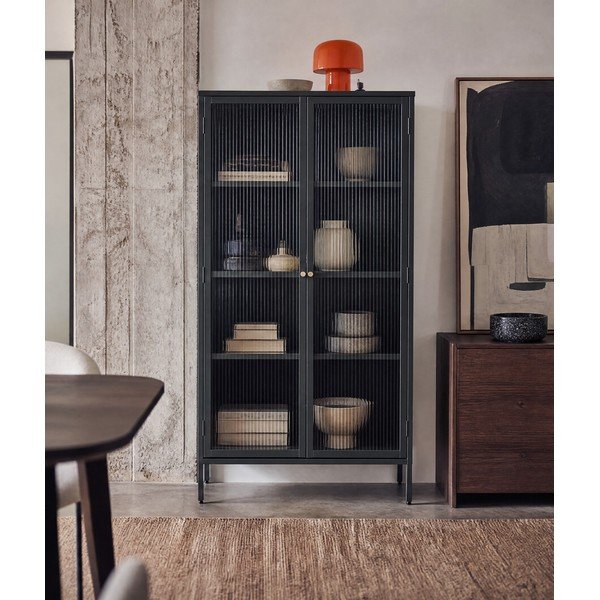 Тъмнозелен метален шкаф 90x190 cm Bronco - Unique Furniture-image-3
