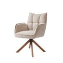 Кремави тапицирани трапезни столове в комплект 2 бр. Marilla – Unique Furniture