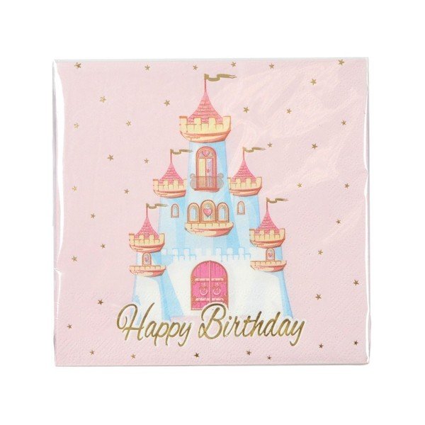 Салфетки в комплект от 20 бр. 33x33 cm Princess Horse – Homéa-image-2