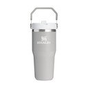 Светлосив термос от неръждаема стомана 410 ml IceFlow™ Flip Straw 2.0 Tumbler Ash – Stanley
