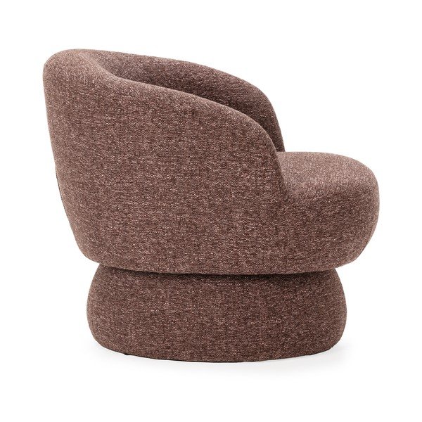 Лилаво/кафяво въртящо се кресло Dali – MOME-image-3