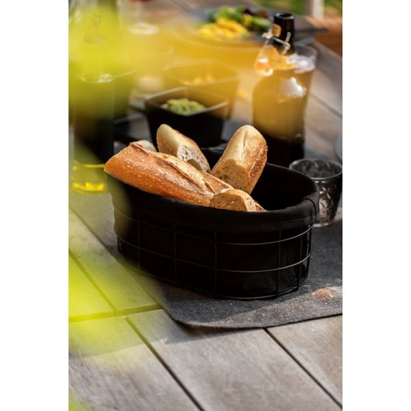 Черна торбичка за сладкиши със стойка Black Outdoor Kitchen Bela - Wenko-image-1