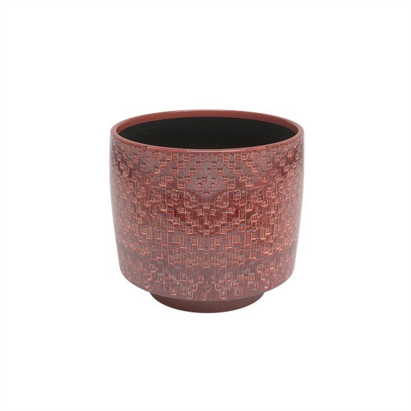 Керамично ръчно изработено покритие за кашпа ø 21 cm Minerva – Artevasi-image-2