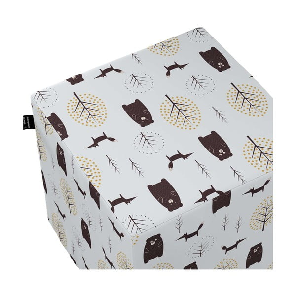 Детски пуф Magic - Yellow Tipi-image-1