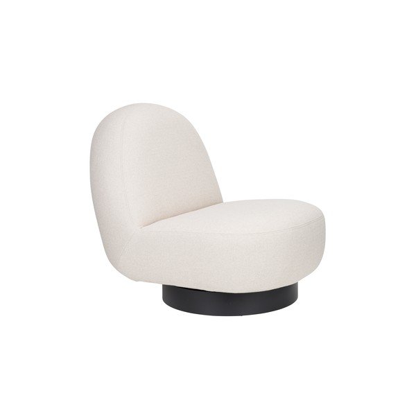 Кремаво въртящо се кресло Eden – Zuiver