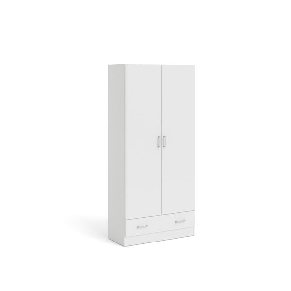 Бял гардероб 79x170 cm Space – Tvilum-image-2