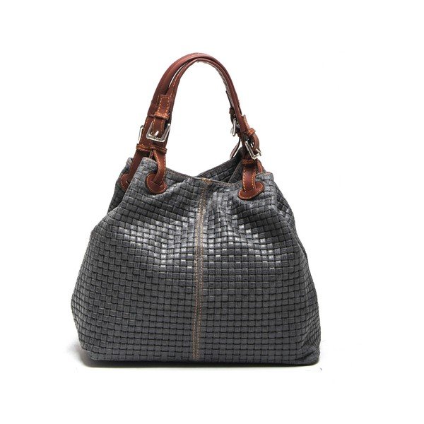 Kožená kabelka Isabella Rhea 858 Grigio-image-2