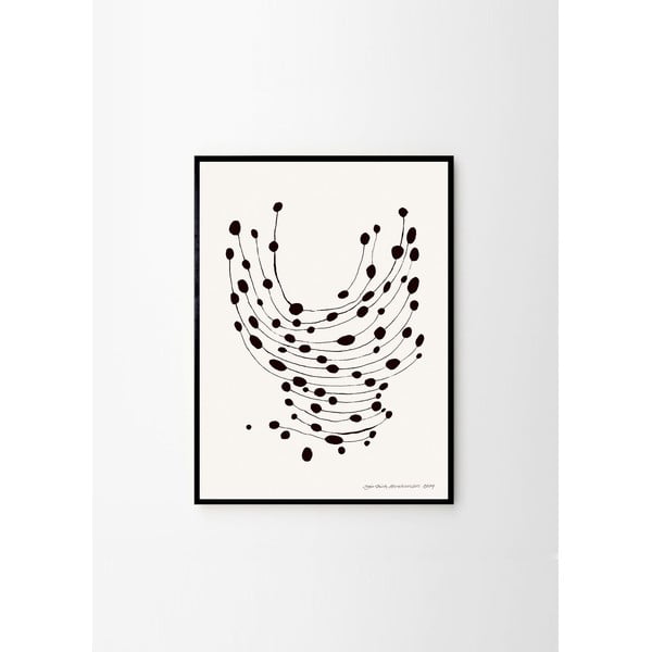 Постер 30x40 cm Dancing Dots – Leise Dich Abrahamsen – The Poster Club-image-4