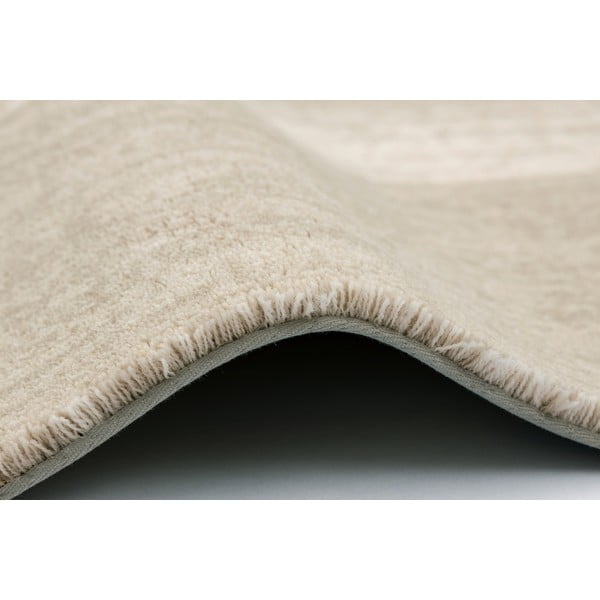 Сиво-бежов вълнен килим 133x190 cm Agnus Brush Lines – Agnella-image-3