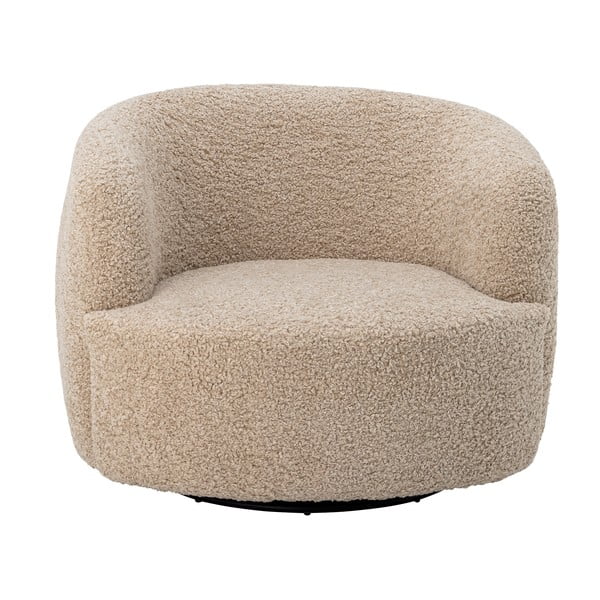 Бежово кресло от букле Bocca – Bloomingville-image-2