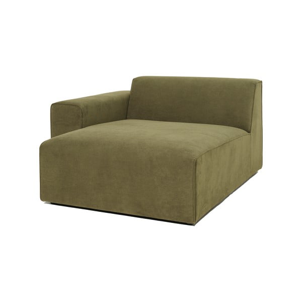 Модул за диван от зелен велур (ляв ъгъл) Sting - Scandic-image-2