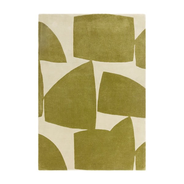 Зелен ръчно изработен килим от рециклирани влакна 160x230 cm Romy – Asiatic Carpets