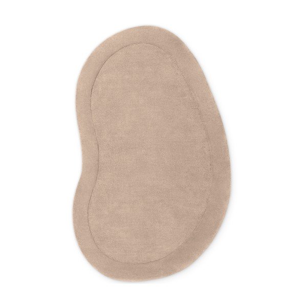 Бежов ръчно изработен килим със смес от вълна 125x200 cm Kari Organic – Villeroy&Boch