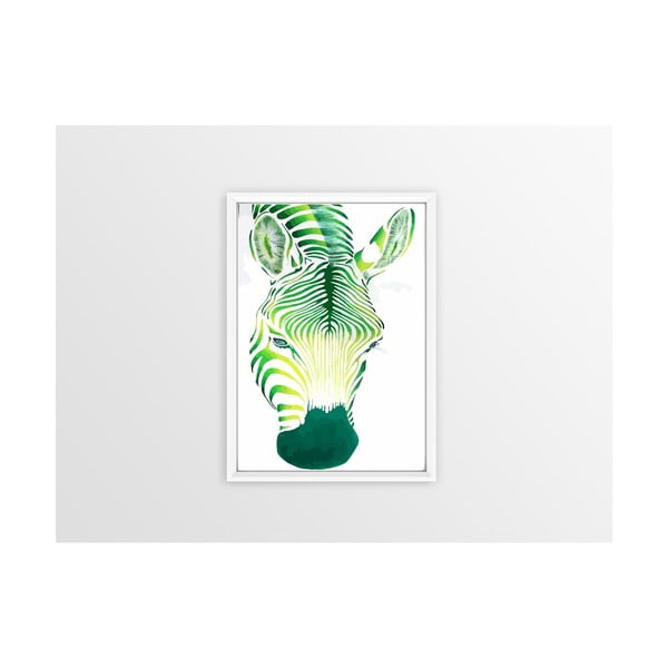 Плакат Зелена зебра, 33,5 x 23,5 cm - Piacenza Art