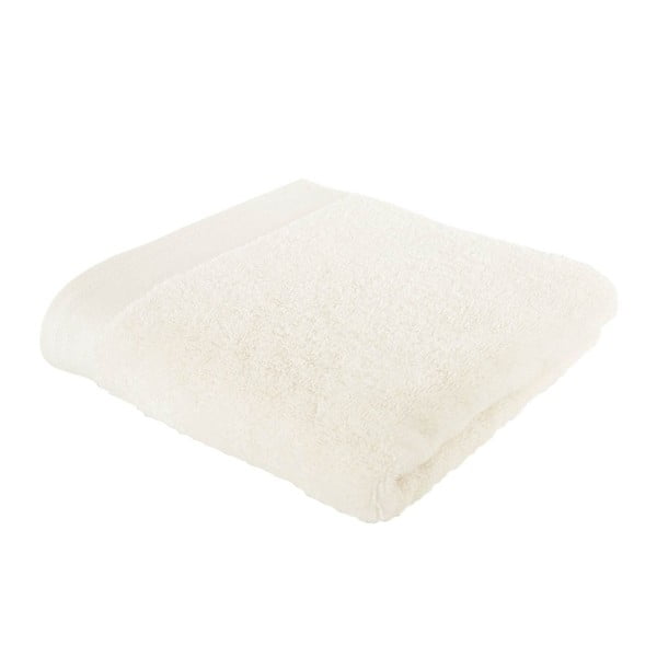 Krémový bavlněný ručník Fred, 50 x 90 cm