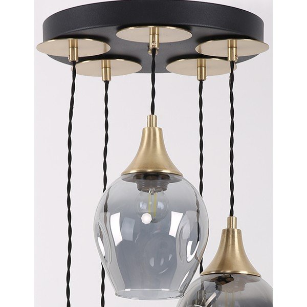 Висяща лампа със стъклен абажур ø 15 cm Marlo - Squid Lighting-image-3