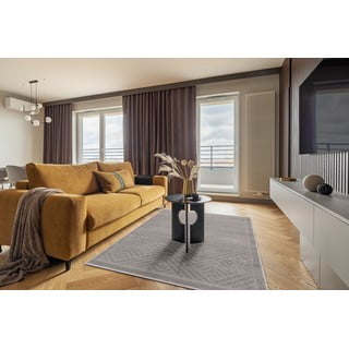 Сив килим 80x160 cm Lori – FD