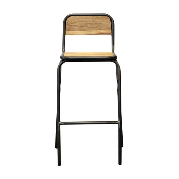 Комплект от 2 бар стола от дърво от бряст Scott - Red Cartel