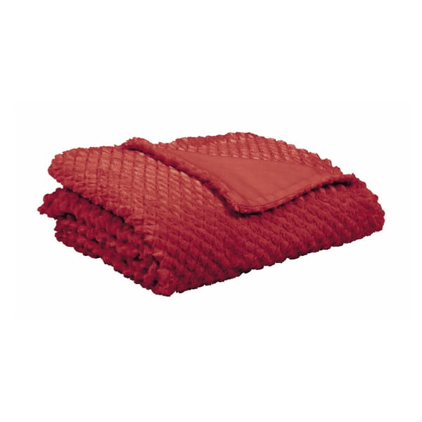 Червено одеяло Бор, 150 x 200 cm - Tiseco Home Studio